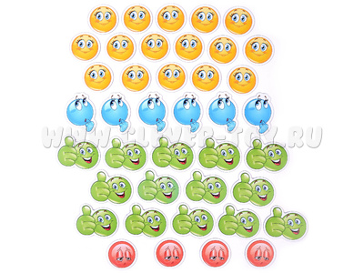 Набор магнитных смайликов для рефлексии*
