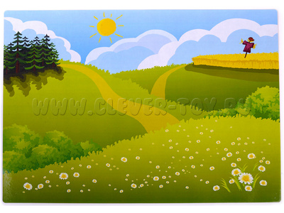 Магнитное развивающее пособие "Собери сказку" игровое поле