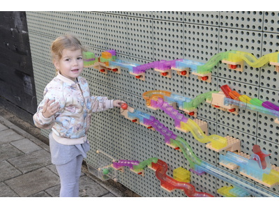 Трек с мячом (кинетический), 63 элемента.