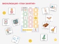 Карточки ПЭКС: визуализация "План занятия/урока"
