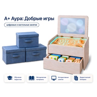 "А+ Аура: Добрые игры" комплект для 4-х групп